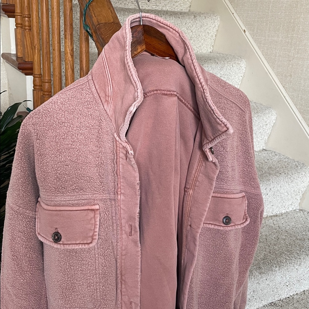 Free People Oversized Slouchy Terry Cloth Ruby Jacket - Picture 2 of 11